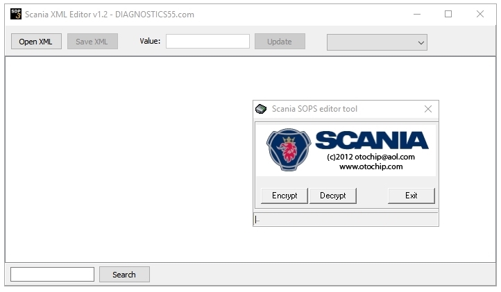 Scania SOPS File Encryptor/Decryptor + Editor