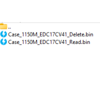 Case 1150M EDC17CV41 delete