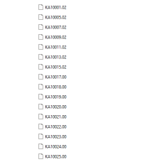 Cummins BJV Incal files