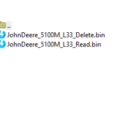 John Deere 5100M L33 Delete