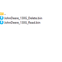 John Deere 130G delete